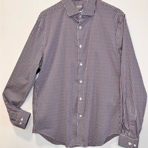 Michael Kors Men Shirt Side L Squares Long sleeve